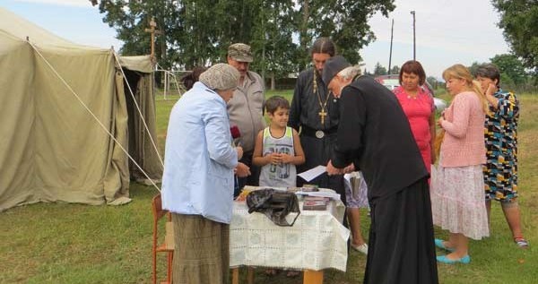 Состоялись миссионерские поездки в село Новотроицкое и аал Доможаков