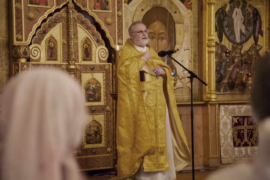 Священник Георгий Кочетков, ректор Свято-Филаретовского института, духовный попечитель Преображенского братства 