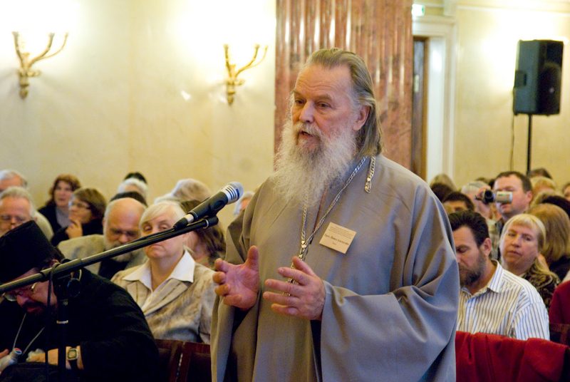 На конференции «Дабы взиранием на Святую Троицу...». Москва, октябрь 2009 г.