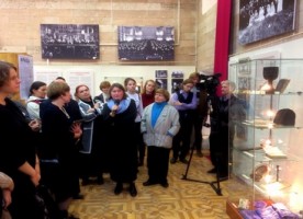 В Российском православном университете открылась выставка «Человек на переломе»