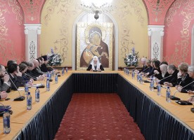 Святейший Патриарх Кирилл встретился с представителями православных общественных ...