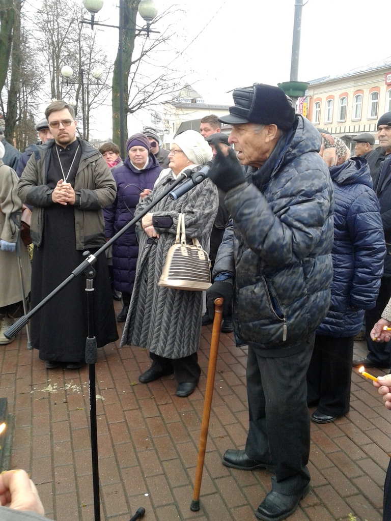 Ю.П. Филиппов, председатель Можайской ассоциации инвалидов – жертв политических репрессий
