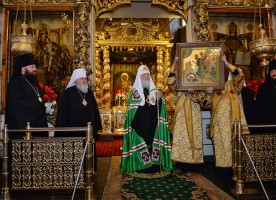Святейший Патриарх Кирилл вознес молитву о страждущих недугом винопития