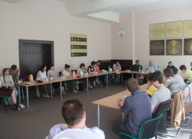 Представители СФИ посетили Гуситский богословский факультет Карлова университета