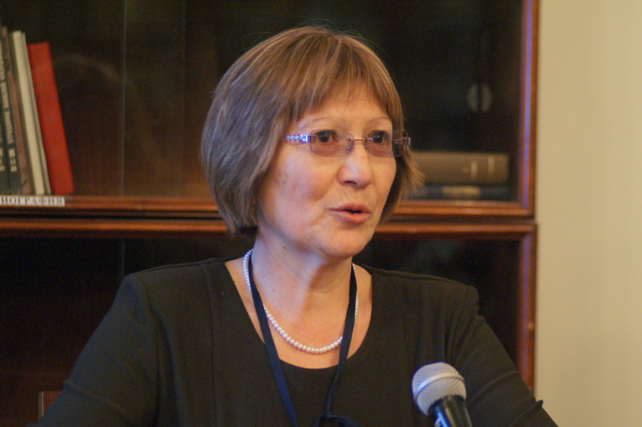 Раиса Рамазановна Жаксыбаева, конференция «Равнина русская», 2013 г.   