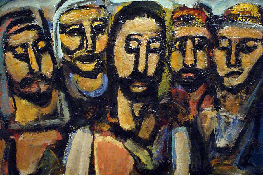 Georges Rouault. Christ and the Apostles (1925) 