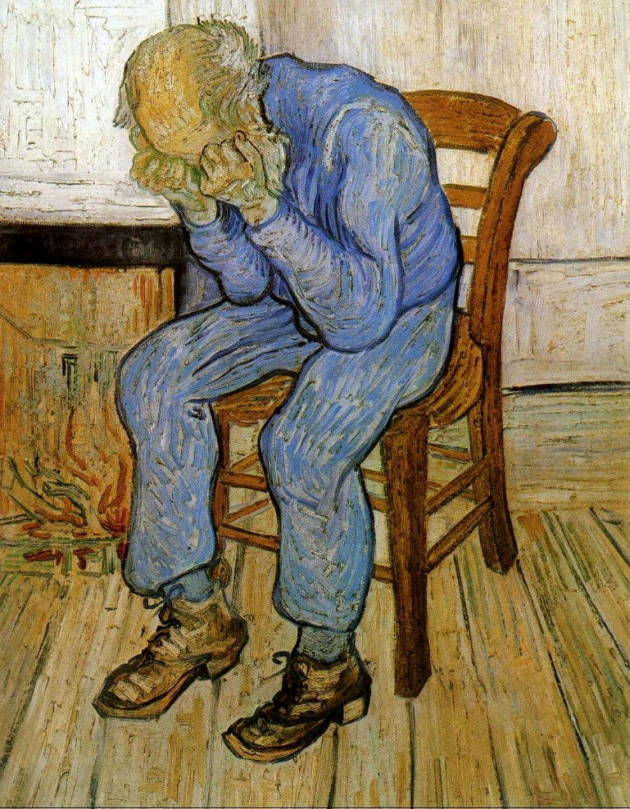 Винсент ван Гог. На пороге вечности. 1890 г.