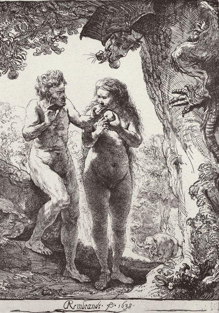 Рембрандт Харменс ван Рейн. Адам и Ева. 1638 