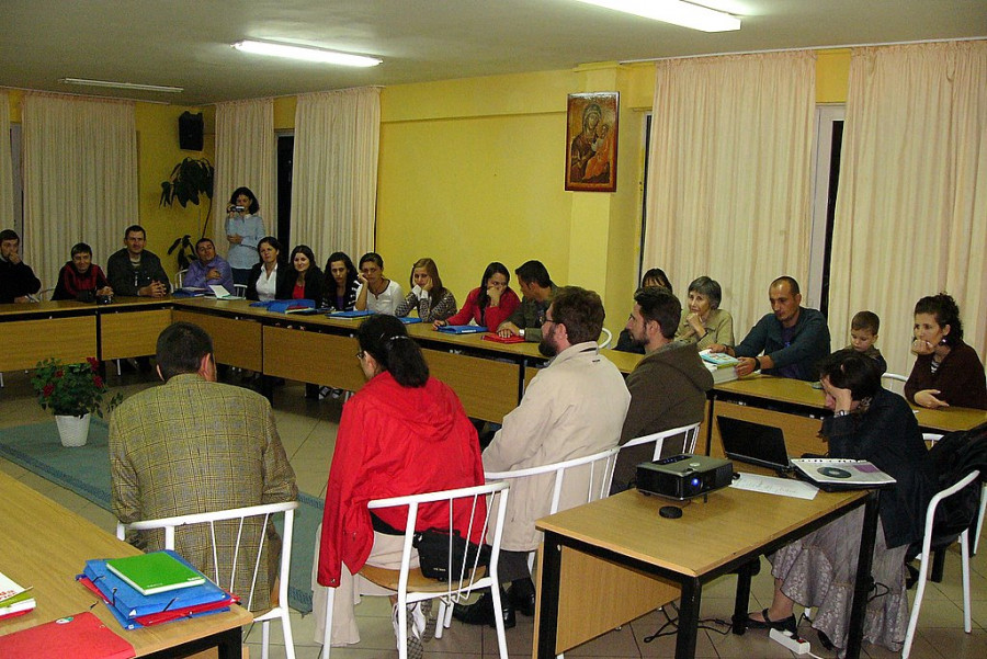 Встреча с албанскими катехизаторами