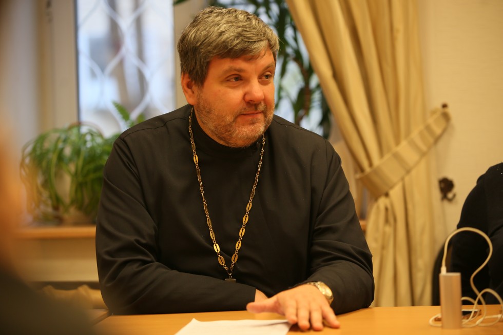 Священник Илья Соловьев, кандидат богословия, кандидат исторических наук, директор Общества любителей церковной истории