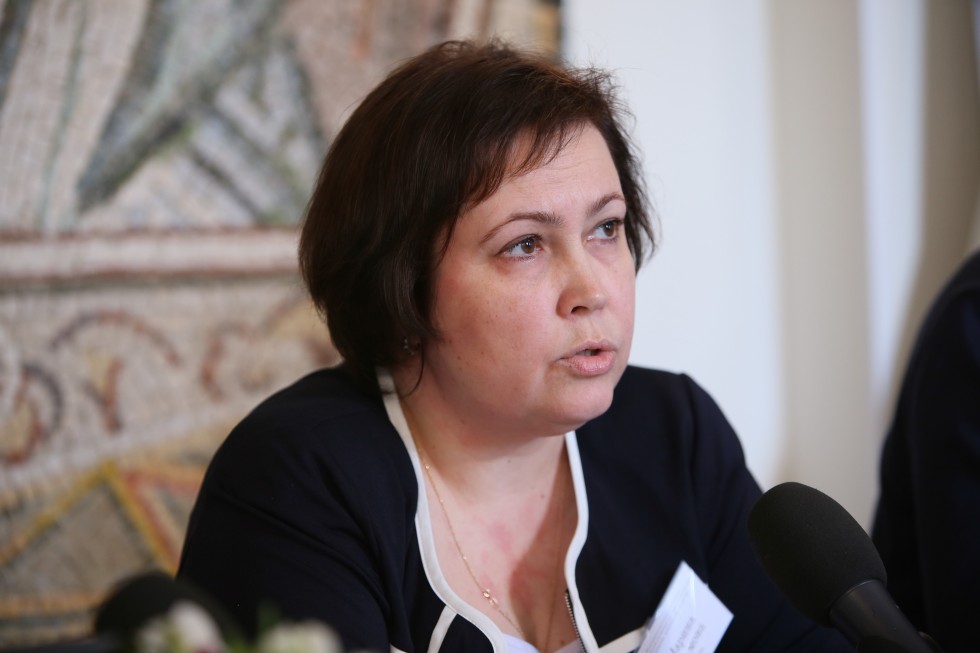 Marina Naumova, a vice-rector at SFI, presented a paper entitled “The service of lay people in the ecclesiology of Fr Nikolay Afanasiev and Contemporary Church Documents”