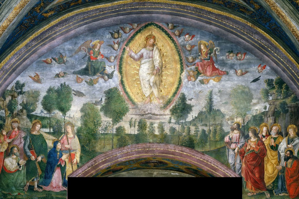 Вознесение. Пинтуриккьо (Бернардино ди Бетто). 1492-1495. Ватикан