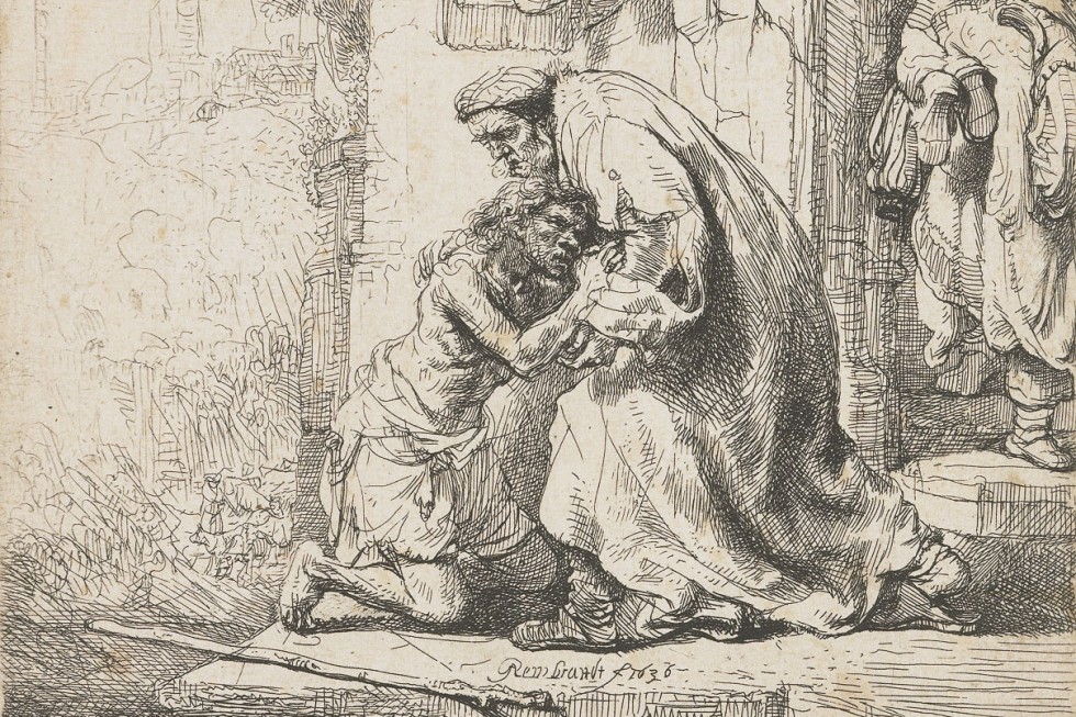 Рембрандт Харменс ван Рейн. Возвращение блудного сына (1636)