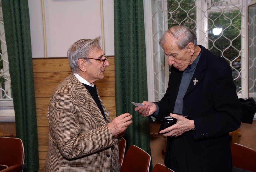 Don Patrick de Laubier and Anatoly Krasikov at SFI Conference “Education in the XXI Century: Strategies and Priorities”. May 2008, Moscow