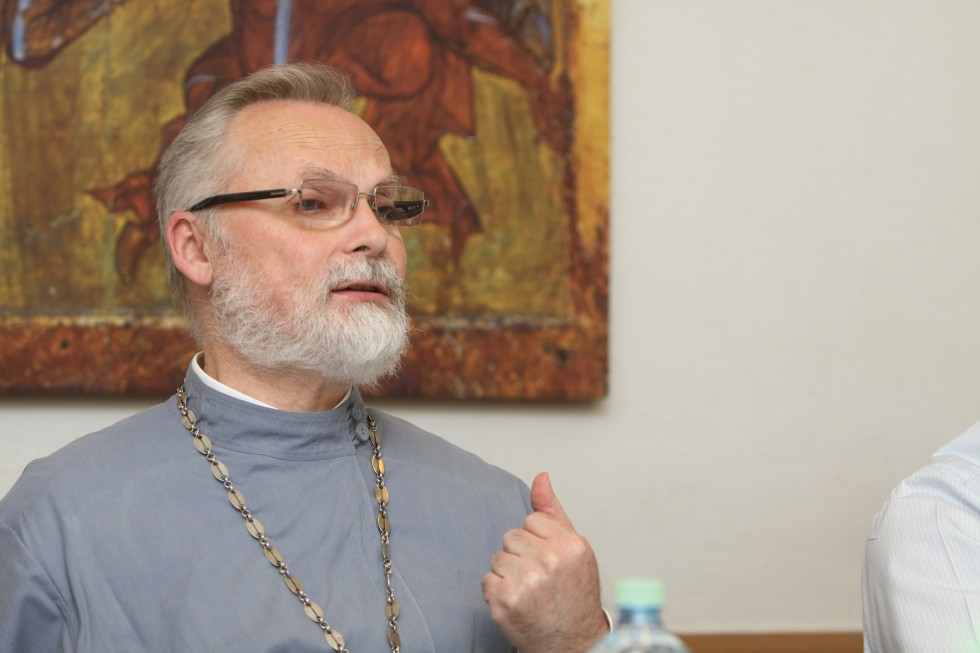 Профессор священник Георгий Кочетков, магистр (кандидат) богословия, ректор СФИ