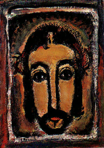 The Holy Face. Georges Rouault. 1930s