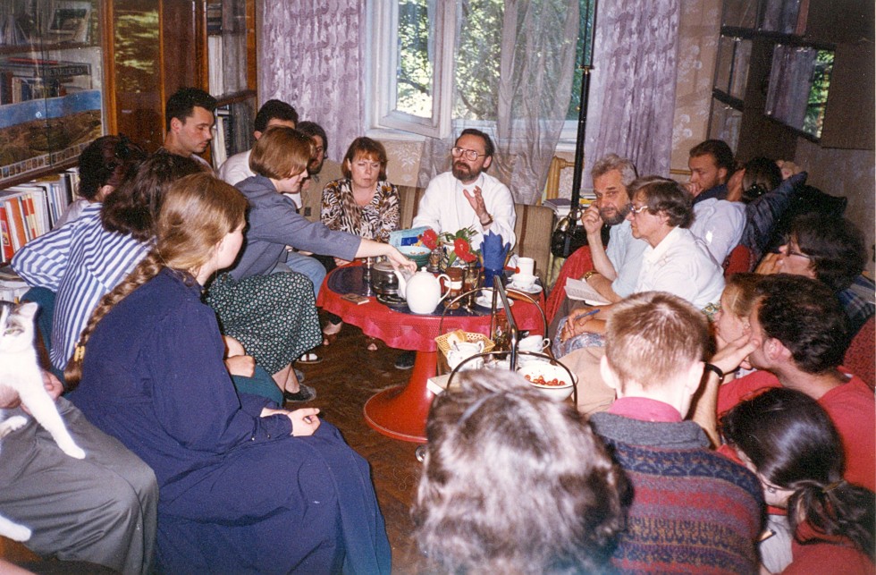 Огласительная встреча. Рига, 1995 год