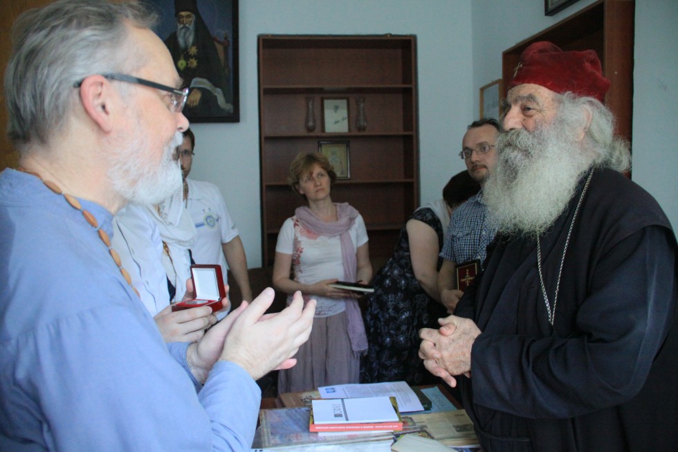 Встреча с митрополитом Кутаисским и Гаенатским Каллистратом