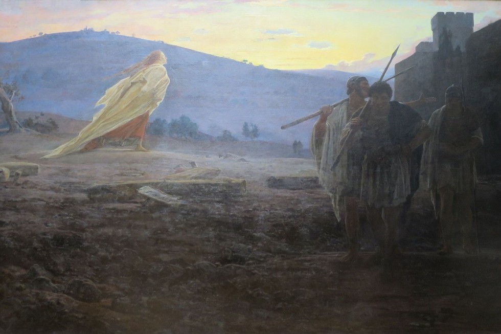 Nikolay Ge. Messengers of the Resurrection. 1867