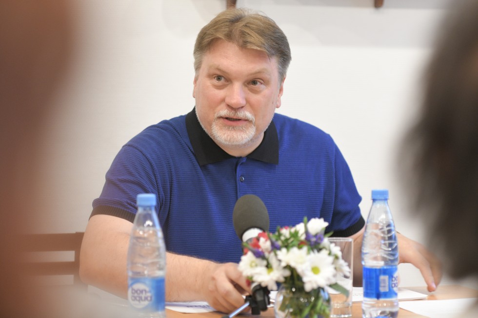 Алексей Борисович читает лекцию «Иван Грозный: новые исследования» на начало 2019/20 учебного года