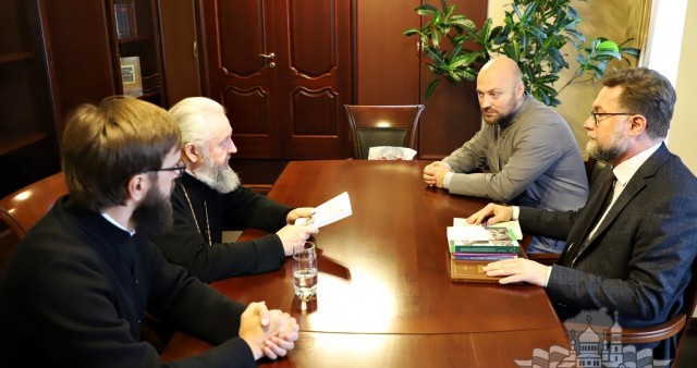 Ректор Кузбасской духовной семинарии и первый проректор СФИ обсудили возможности сотрудничества
