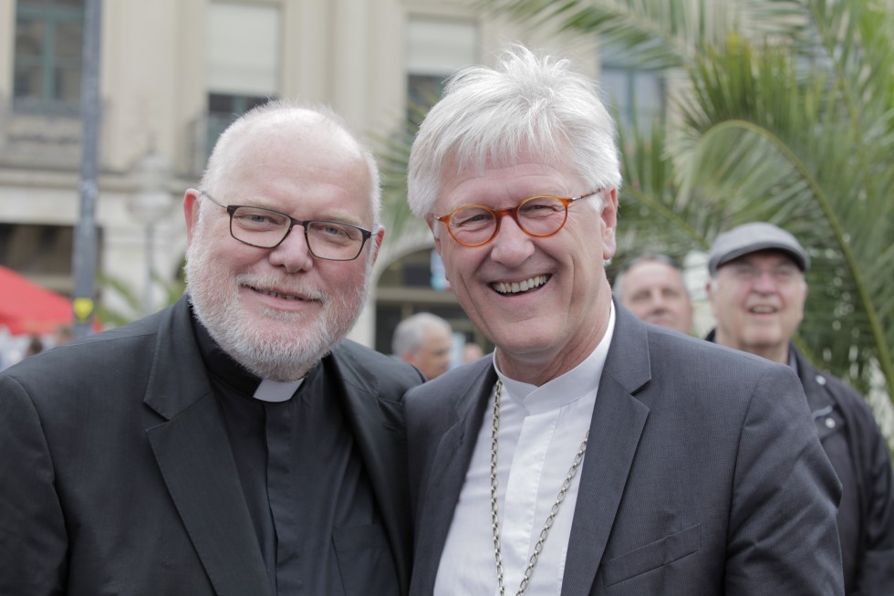 Cardinal Reinhard Marx, Chairman of the German Bishops’ Conference, and Bishop Dr. Heinrich Bedford-Strohm, Chairman of the Council of the Evangelical Church in Germany