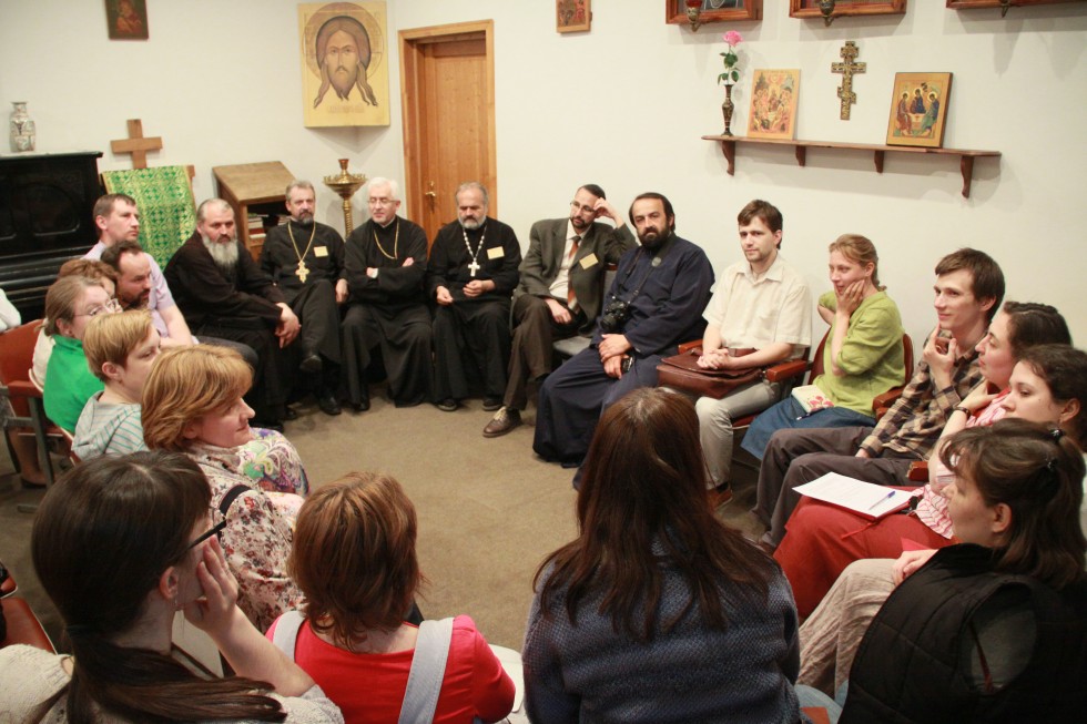 Встреча богословской делегации из Румынии с выпускниками и студентами СФИ
