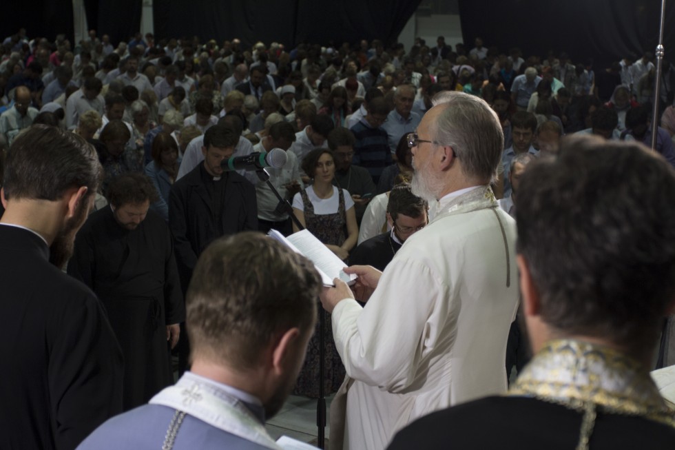 Vespers at the Sokolniki Exhibition and Convention Centre